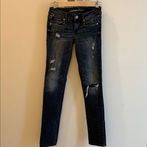 American Eagle Size 0 Skinny Jean